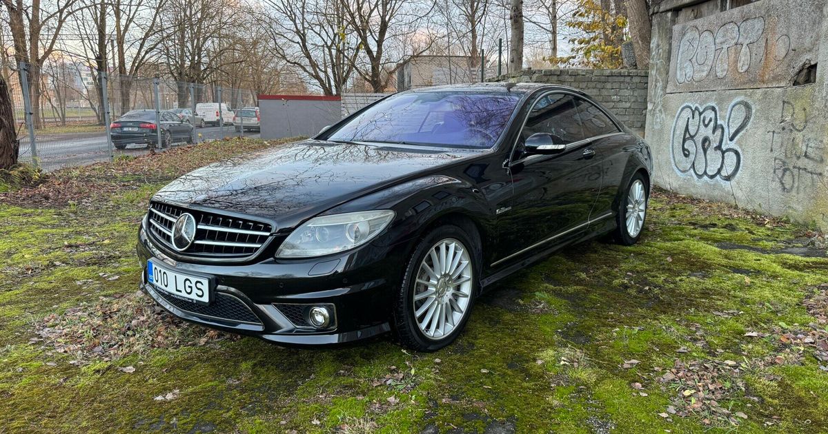Mercedes-Benz CL 63 AMG 6.2 386kW