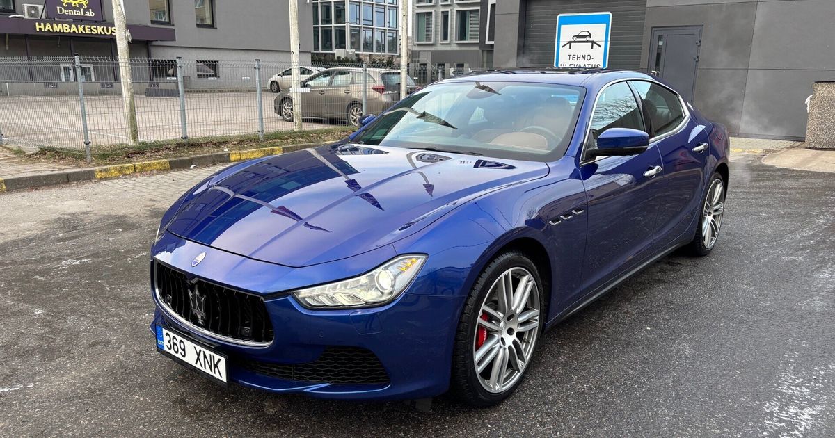 Maserati Ghibli S Zegna 3.0 302kW