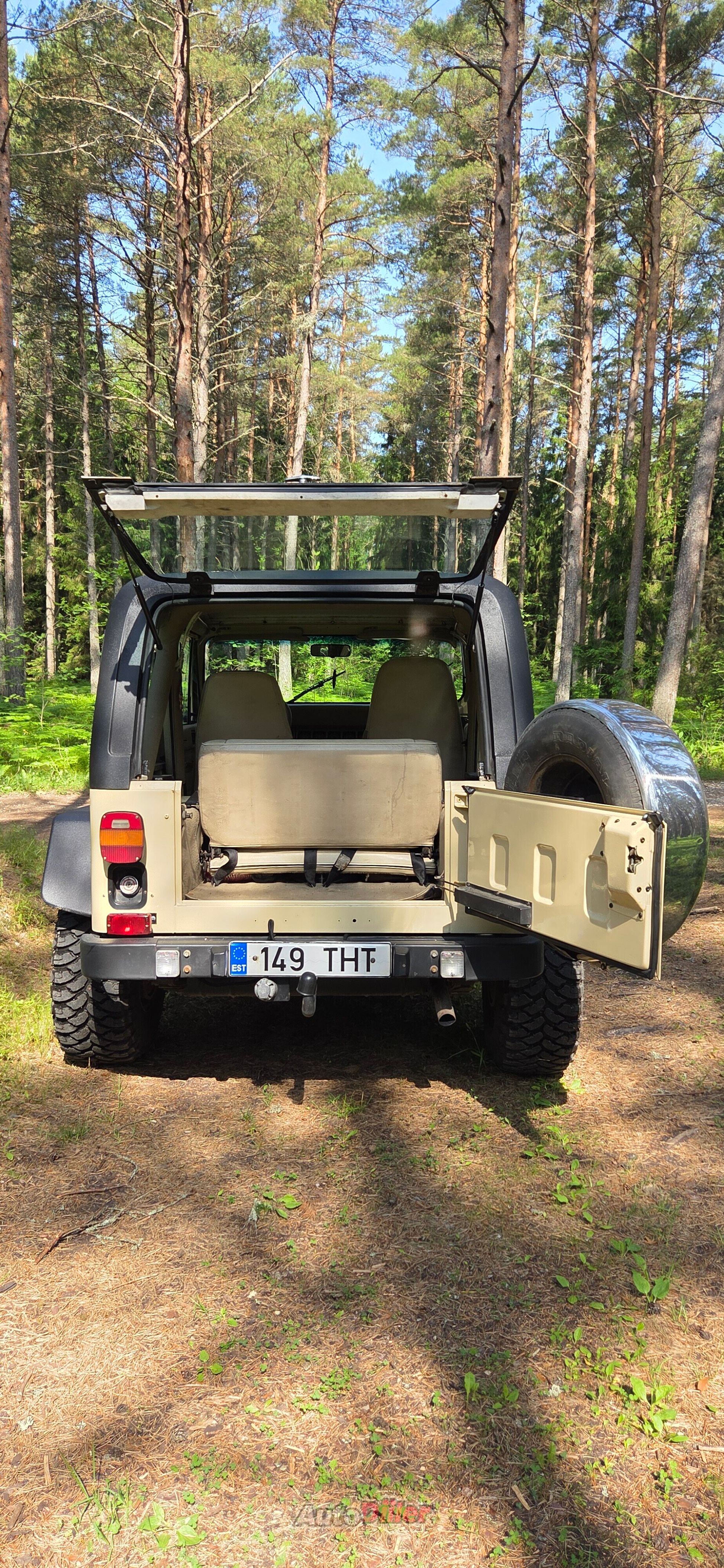 Jeep Wrangler 2.5 85kW 1989, photo 6/10