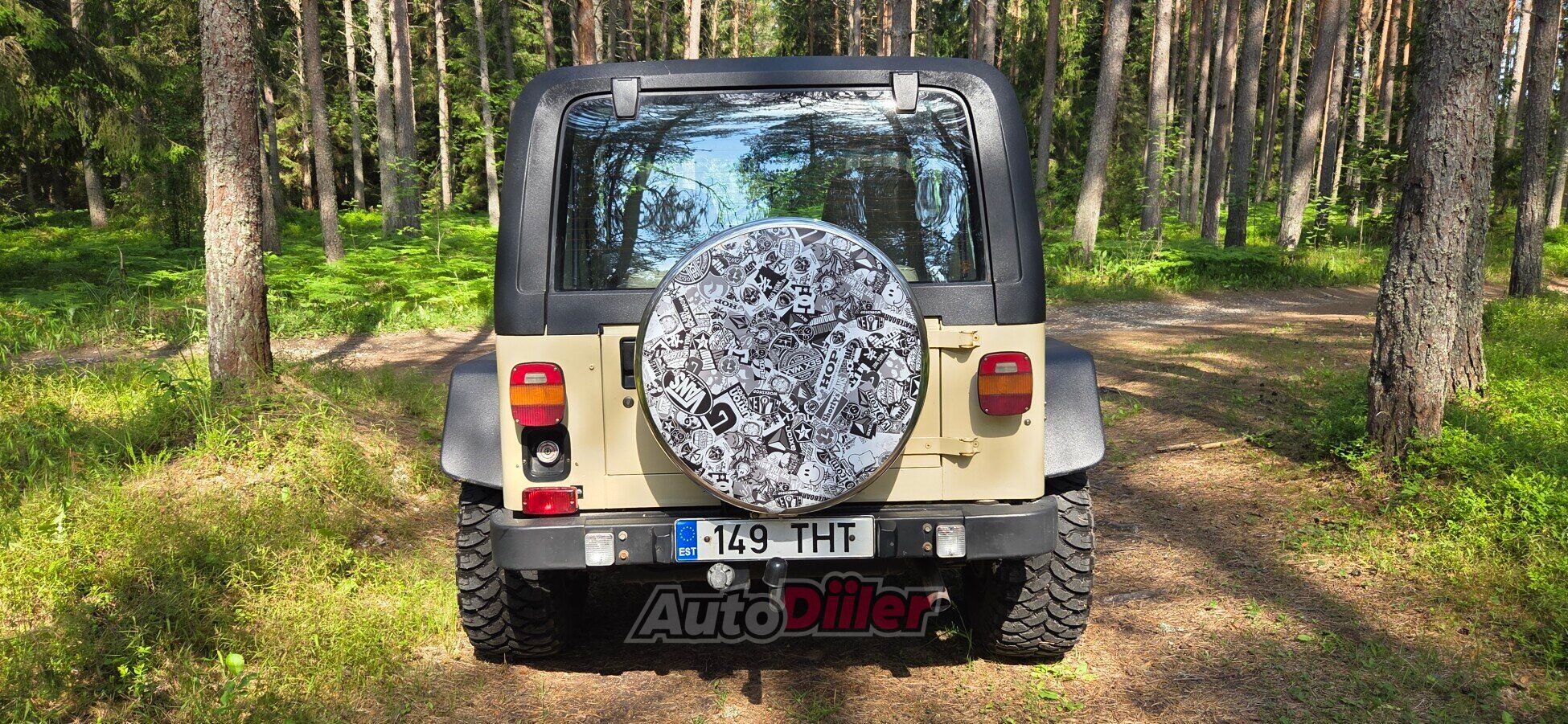 Jeep Wrangler 2.5 85kW 1989, photo 5/10