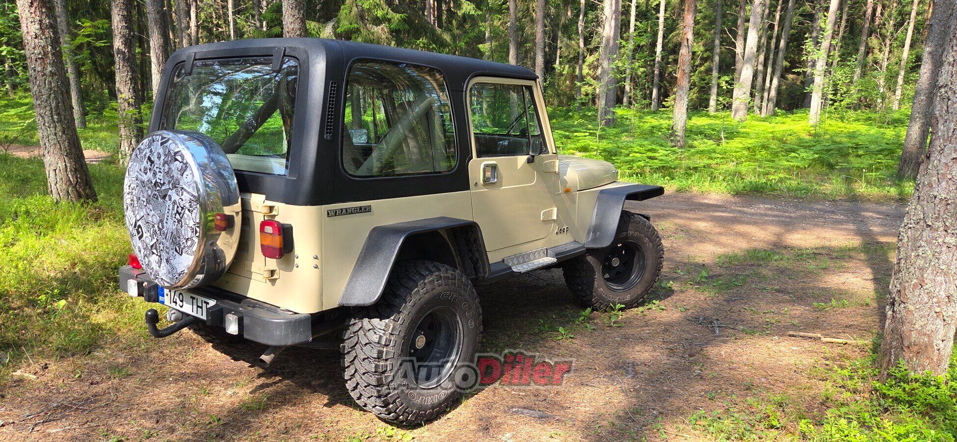 Jeep Wrangler 2.5 85kW 1989, photo 4/10
