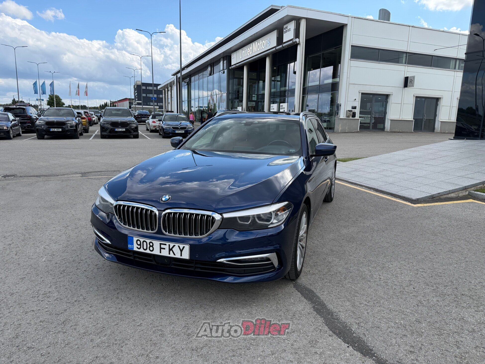 BMW 520 Luxury line 2.0 140kW 2018, photo 2/10