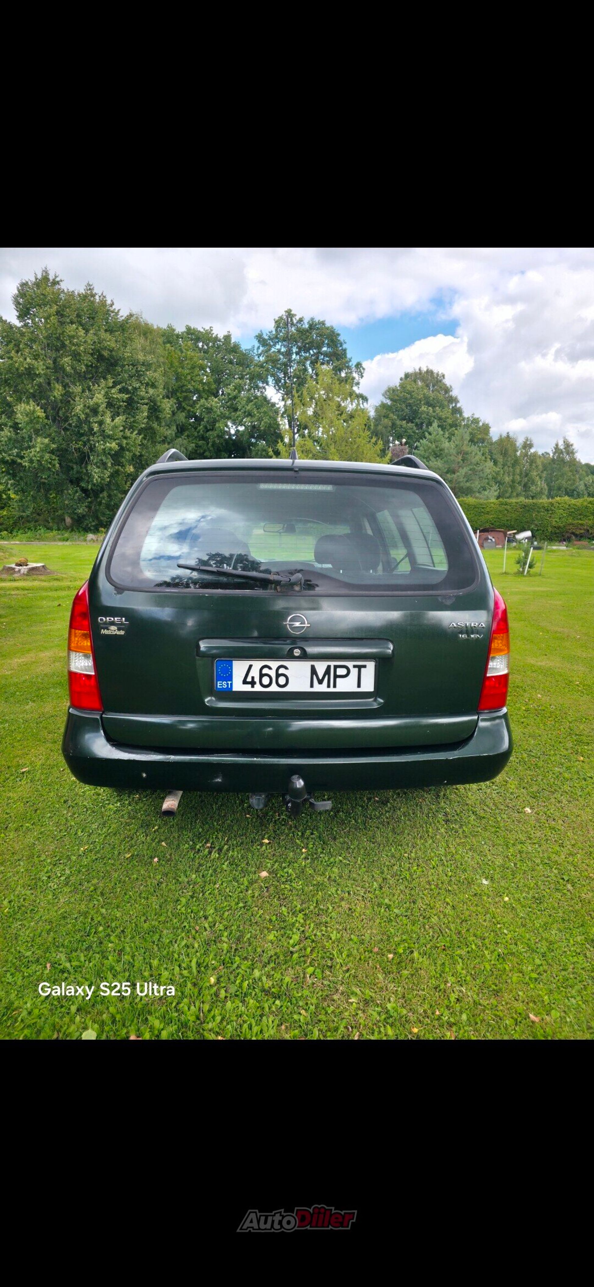 Opel Astra Edition 2000 1.6 74kW 2001, kuva 7/10