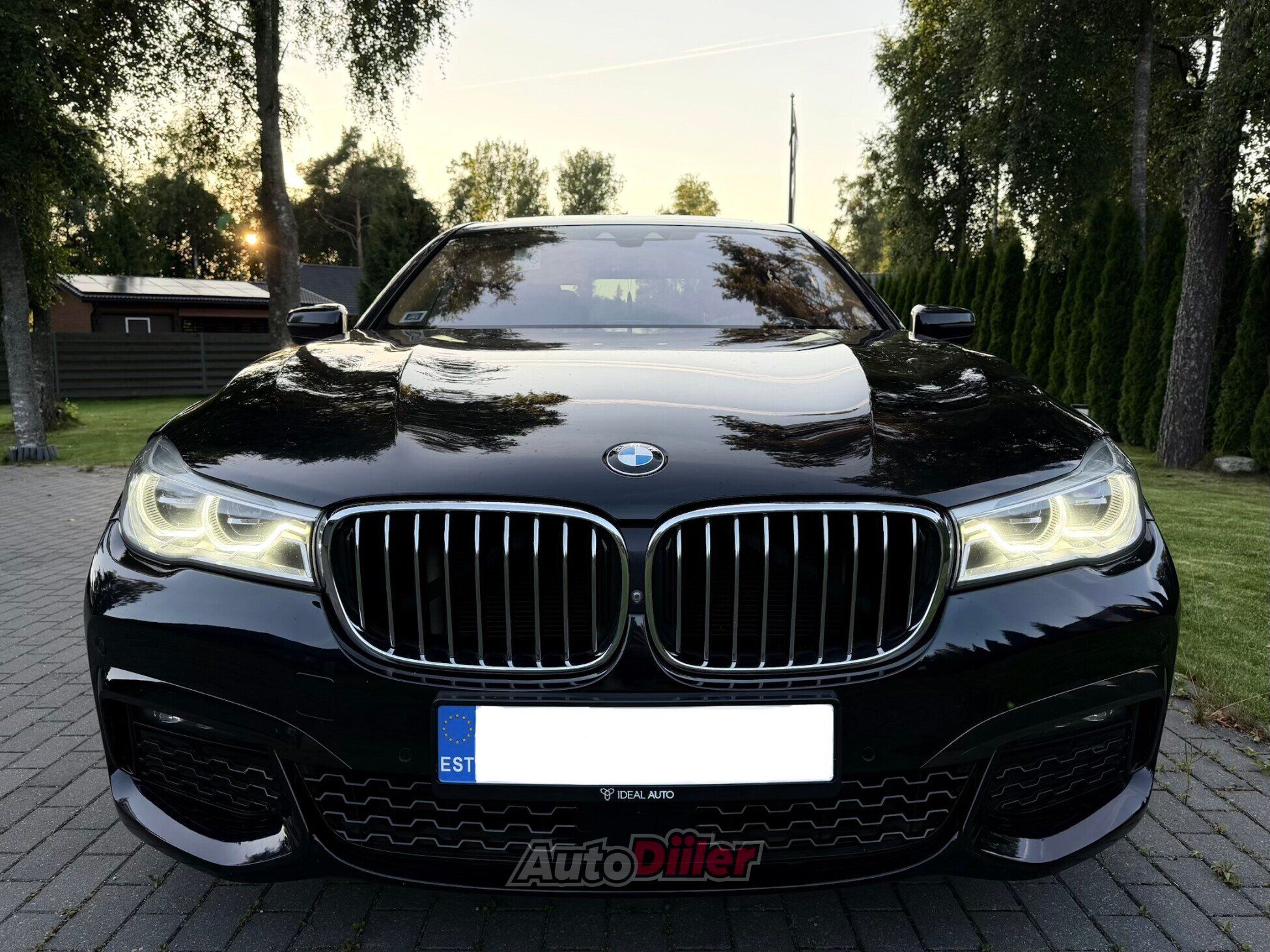 BMW 740 M-pakett, XDRIVE 3.0 235kW 2017, photo 2/10