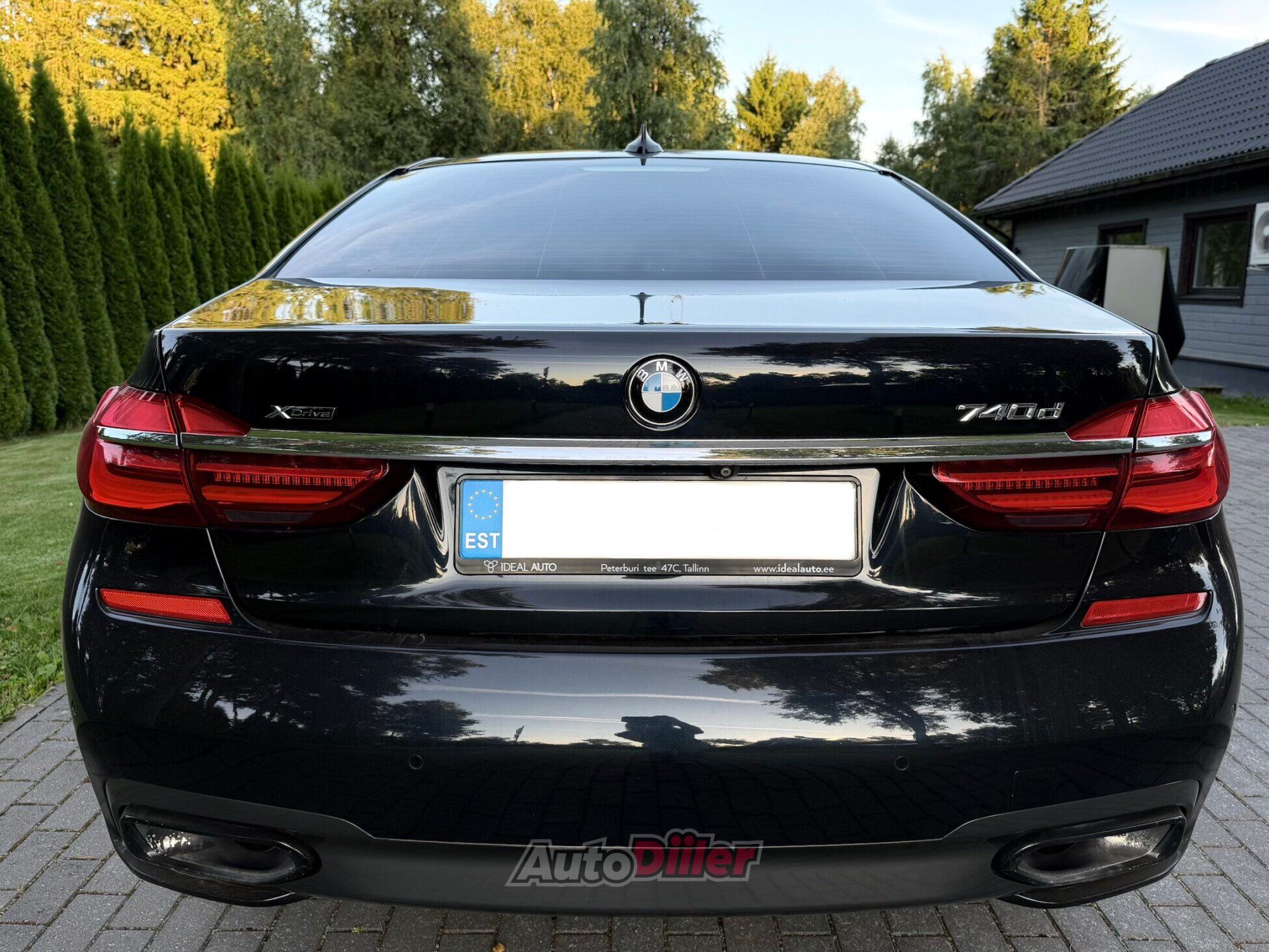 BMW 740 M-pakett, XDRIVE 3.0 235kW 2017, photo 3/10